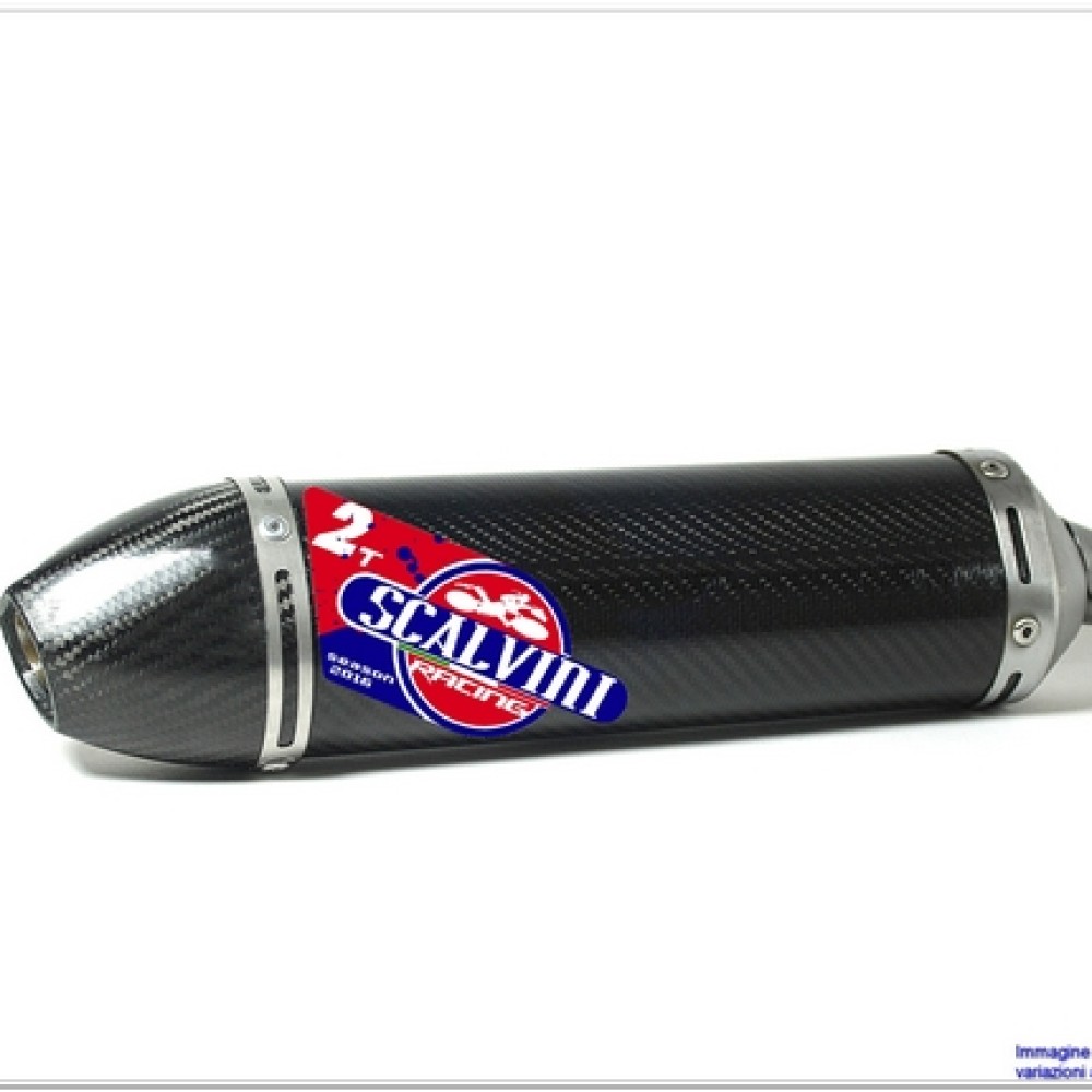 DOMINATOR Terminale di Scarico Marmitta Silenziatore HP1 compatibile